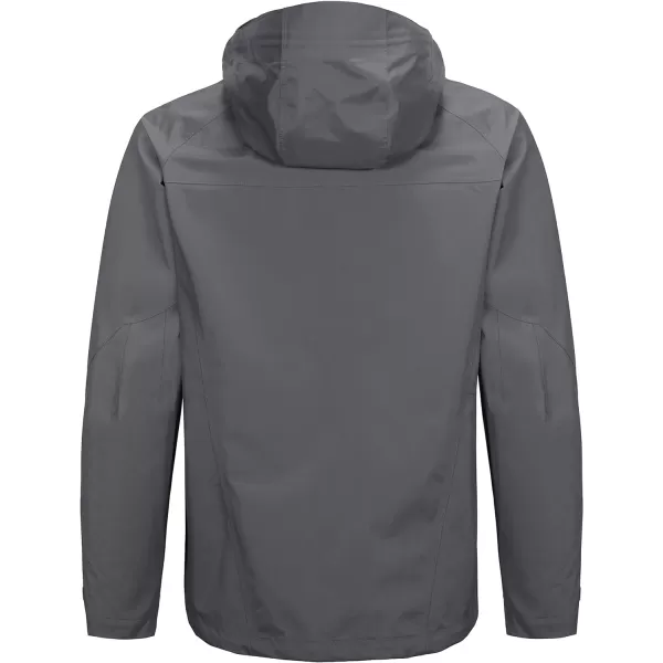 Little Donkey Andy Men's Waterproof Rain Jacket Outdoor Rain Shell Coat for Hiking,Golf,Travel