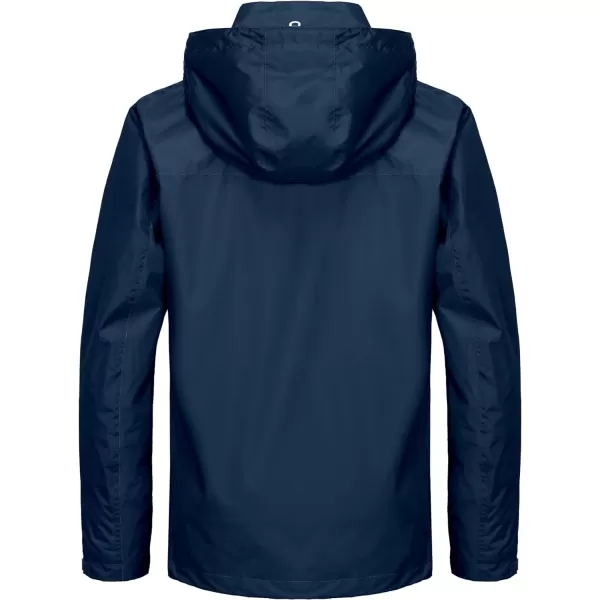 Little Donkey Andy Men's Waterproof Rain Jacket Outdoor Rain Shell Coat for Hiking,Golf,Travel