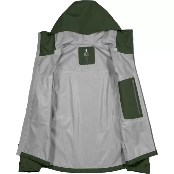 Little Donkey Andy Men's Waterproof Rain Jacket Outdoor Rain Shell Coat for Hiking,Golf,Travel