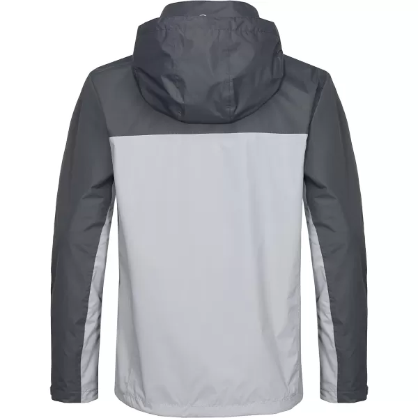 Little Donkey Andy Men's Waterproof Rain Jacket Outdoor Rain Shell Coat for Hiking,Golf,Travel