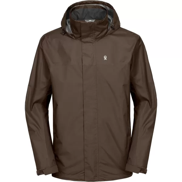 Little Donkey Andy Men's Waterproof Rain Jacket Outdoor Rain Shell Coat for Hiking,Golf,Travel