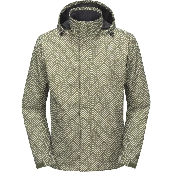 Little Donkey Andy Men's Waterproof Rain Jacket Outdoor Rain Shell Coat for Hiking,Golf,Travel