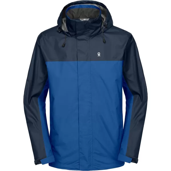 Little Donkey Andy Men's Waterproof Rain Jacket Outdoor Rain Shell Coat for Hiking,Golf,Travel