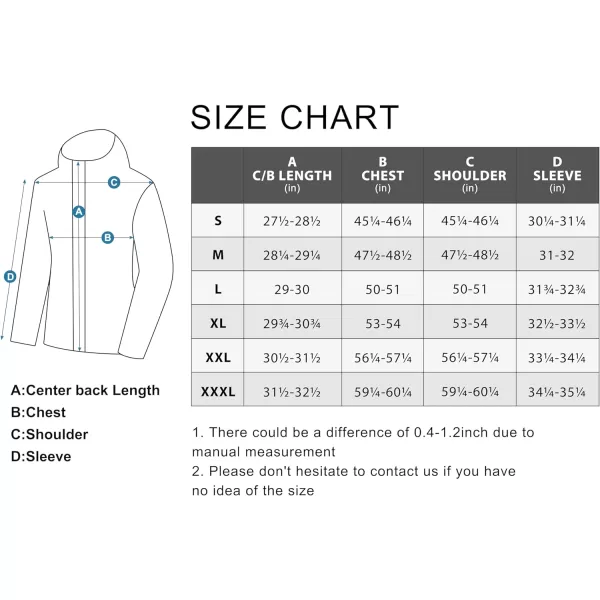 Little Donkey Andy Men's Waterproof Windbreaker Jacket, Fleece Lined Rain Jackets, Warm Golf Jacket With Pockets