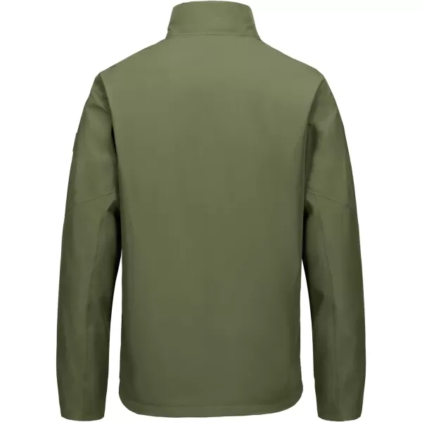 Little Donkey Andy Men's Waterproof Windbreaker Jacket, Fleece Lined Rain Jackets, Warm Golf Jacket With Pockets