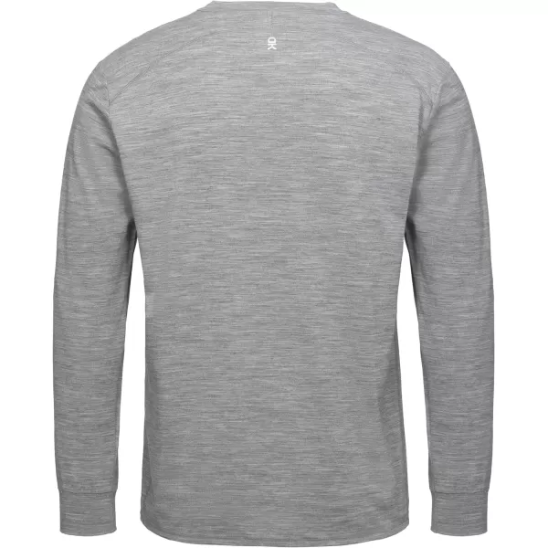 Little Donkey Andy Men's Wool Thermal Underwear, Wicking Base Layer Men Cold Weather