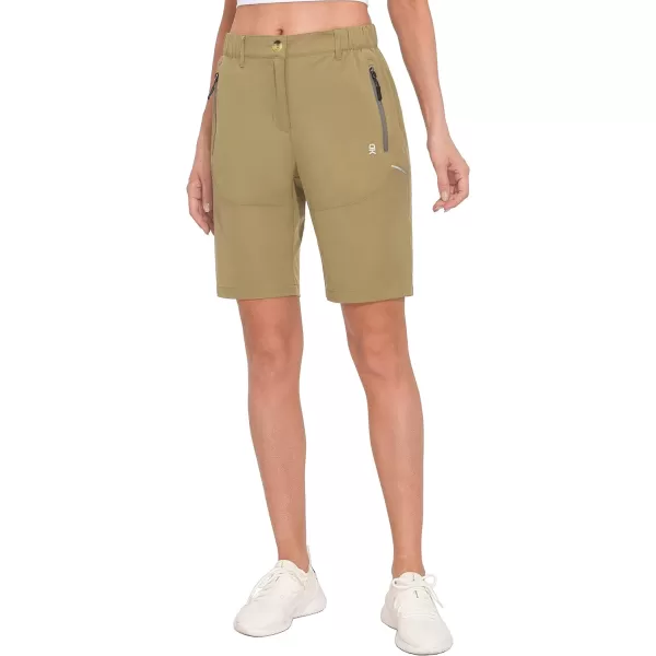 Little Donkey Andy Women's 9 Inches Shorts Lightweight Quick Dry Stretch Hiking Golf Travel