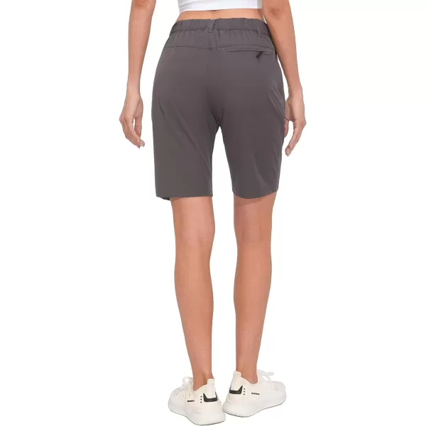 Little Donkey Andy Women's 9 Inches Shorts Lightweight Quick Dry Stretch Hiking Golf Travel