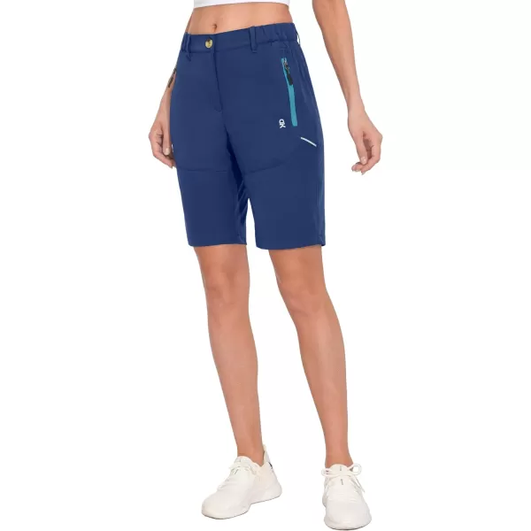Little Donkey Andy Women's 9 Inches Shorts Lightweight Quick Dry Stretch Hiking Golf Travel