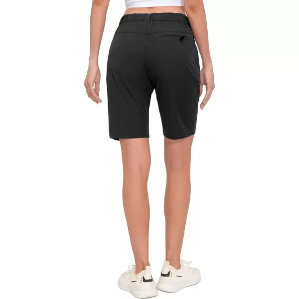 Little Donkey Andy Women's 9 Inches Shorts Lightweight Quick Dry Stretch Hiking Golf Travel