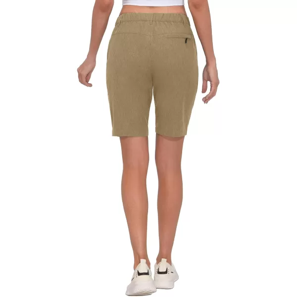 Little Donkey Andy Women's 9 Inches Shorts Lightweight Quick Dry Stretch Hiking Golf Travel