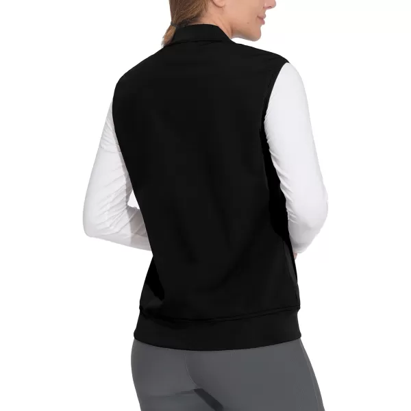 Little Donkey Andy Womens Fleece Lined Softshell Vest Lightweight Windproof Sleeveless Jacket for Running Golfing Travel