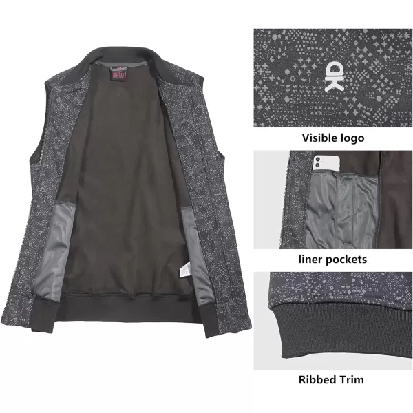 Little Donkey Andy Womens Fleece Lined Softshell Vest Lightweight Windproof Sleeveless Jacket for Running Golfing Travel