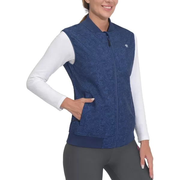 Little Donkey Andy Womens Fleece Lined Softshell Vest Lightweight Windproof Sleeveless Jacket for Running Golfing Travel