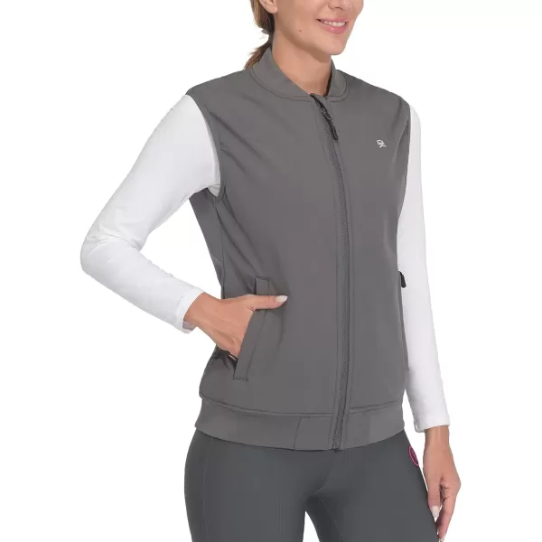 Little Donkey Andy Womens Fleece Lined Softshell Vest Lightweight Windproof Sleeveless Jacket for Running Golfing Travel