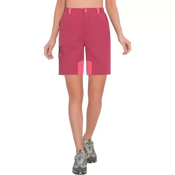 Little Donkey Andy Women's Golf Hiking Shorts Lightweight Quick Dry Outdoor Summer Shorts with Pockets 9 inch