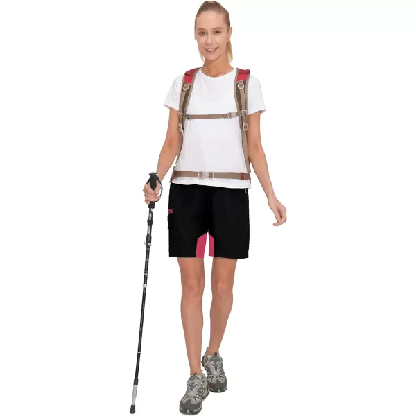 Little Donkey Andy Women's Golf Hiking Shorts Lightweight Quick Dry Outdoor Summer Shorts with Pockets 9 inch