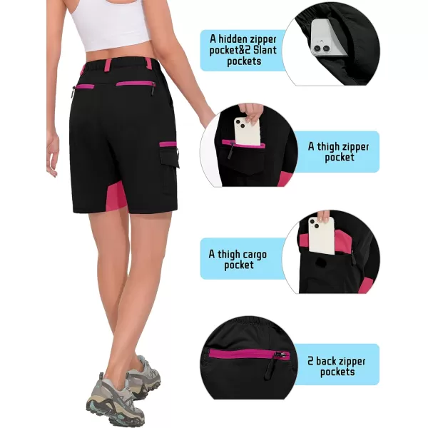 Little Donkey Andy Women's Golf Hiking Shorts Lightweight Quick Dry Outdoor Summer Shorts with Pockets 9 inch