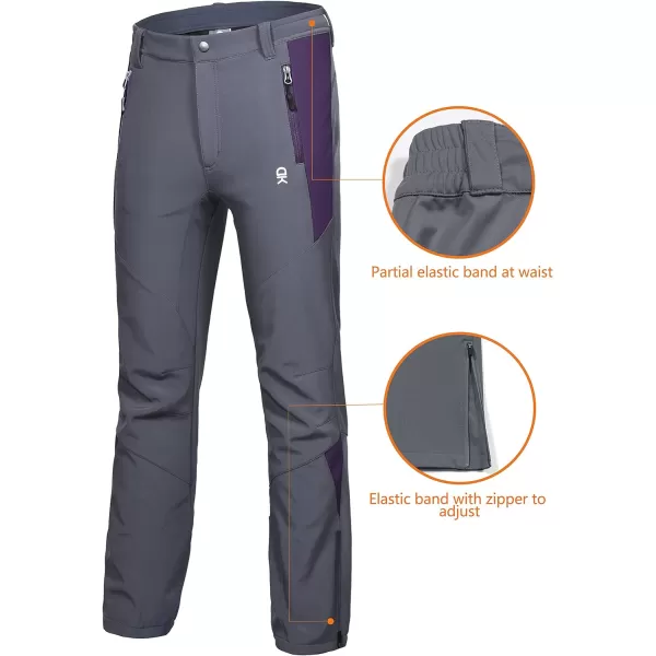 Little Donkey Andy Women's Hiking Ski Pants, Snowboarding Softshell Pants
