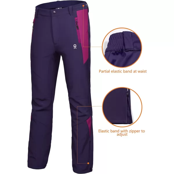 Little Donkey Andy Women's Hiking Ski Pants, Snowboarding Softshell Pants