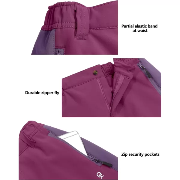 Little Donkey Andy Women's Hiking Ski Pants, Snowboarding Softshell Pants