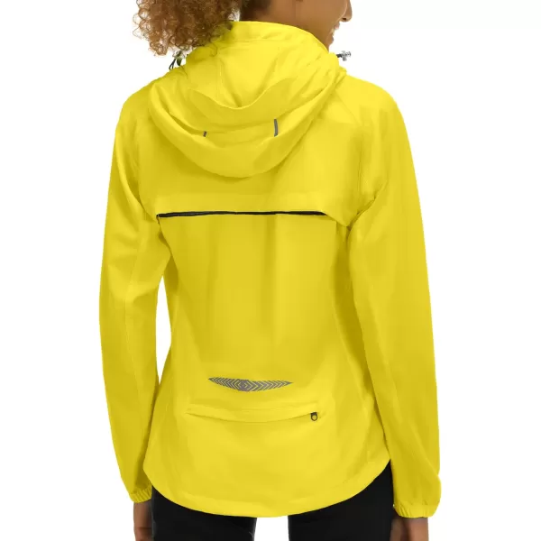 Little Donkey Andy Women's Quick-Dry Running Jacket UPF 50+ Cycling Jacket with Detachable Sleeves and Hood