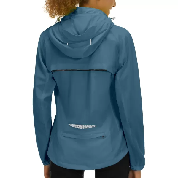 Little Donkey Andy Women's Quick-Dry Running Jacket UPF 50+ Cycling Jacket with Detachable Sleeves and Hood