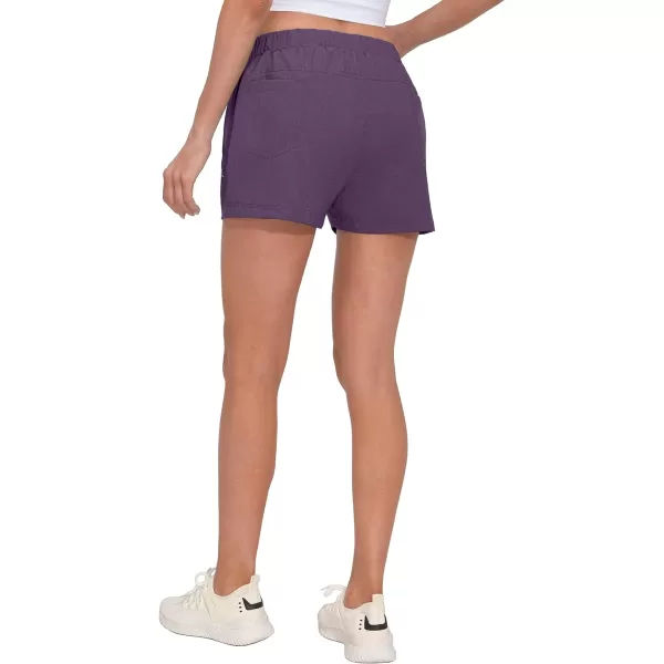 Little Donkey Andy Women's Quick Dry Running Shorts, 3 Inch Breathable Golf Hiking Athletic Shorts with Liner, Air Hole Tech