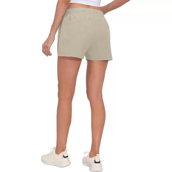 Little Donkey Andy Women's Quick Dry Running Shorts, 3 Inch Breathable Golf Hiking Athletic Shorts with Liner, Air Hole Tech
