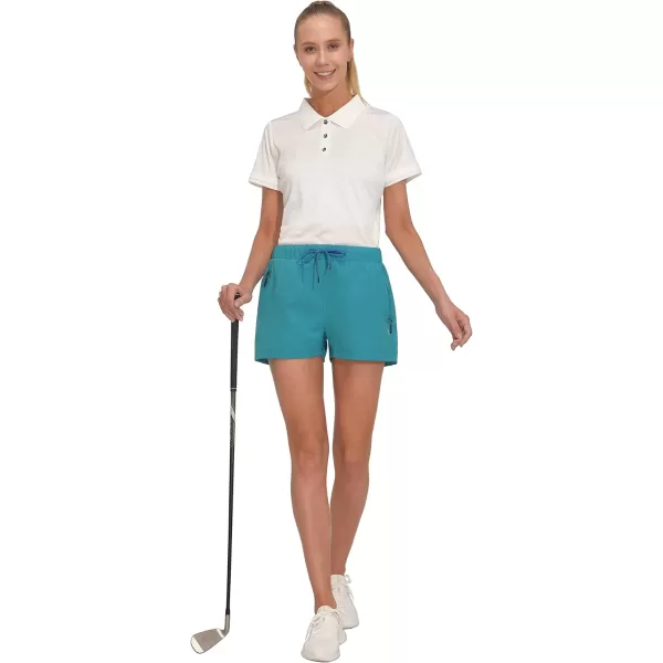 Little Donkey Andy Women's Quick Dry Running Shorts, 3 Inch Breathable Golf Hiking Athletic Shorts with Liner, Air Hole Tech