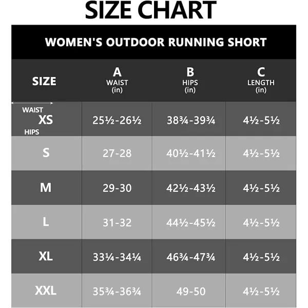 Little Donkey Andy Women's Quick-Dry Running Shorts, High Waist Stretch Workout Hiking Bicycle Athletic Shorts with Liner