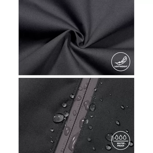 Little Donkey Andy Women's Rain Cycling Stretch Jacket with Hood, Windproof and Waterproof, Ultralight Packable