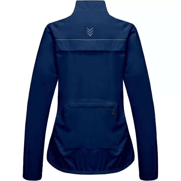 Little Donkey Andy Women's Rain Cycling Stretch Jacket with Hood, Windproof and Waterproof, Ultralight Packable