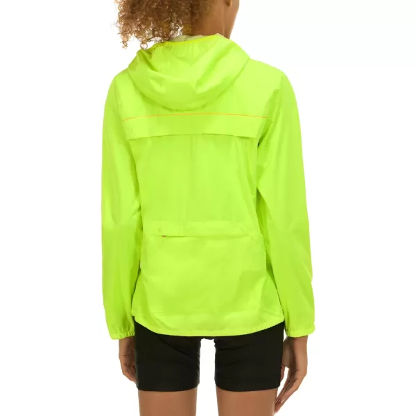 Little Donkey Andy Women's Rain Cycling Stretch Jacket with Hood, Windproof and Waterproof, Ultralight Packable