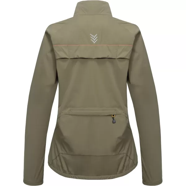Little Donkey Andy Women's Rain Cycling Stretch Jacket with Hood, Windproof and Waterproof, Ultralight Packable
