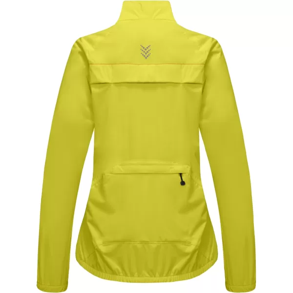 Little Donkey Andy Women's Rain Cycling Stretch Jacket with Hood, Windproof and Waterproof, Ultralight Packable