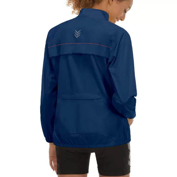 Little Donkey Andy Women's Rain Cycling Stretch Jacket with Hood, Windproof and Waterproof, Ultralight Packable