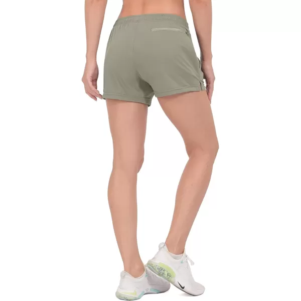 Little Donkey Andy Women's Running Shorts,Quick Dry Athletic Shorts Lightweight Active Workout Gym Shorts