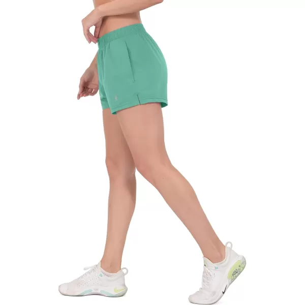 Little Donkey Andy Women's Running Shorts,Quick Dry Athletic Shorts Lightweight Active Workout Gym Shorts
