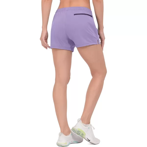 Little Donkey Andy Women's Running Shorts,Quick Dry Athletic Shorts Lightweight Active Workout Gym Shorts