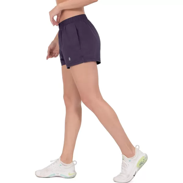 Little Donkey Andy Women's Running Shorts,Quick Dry Athletic Shorts Lightweight Active Workout Gym Shorts