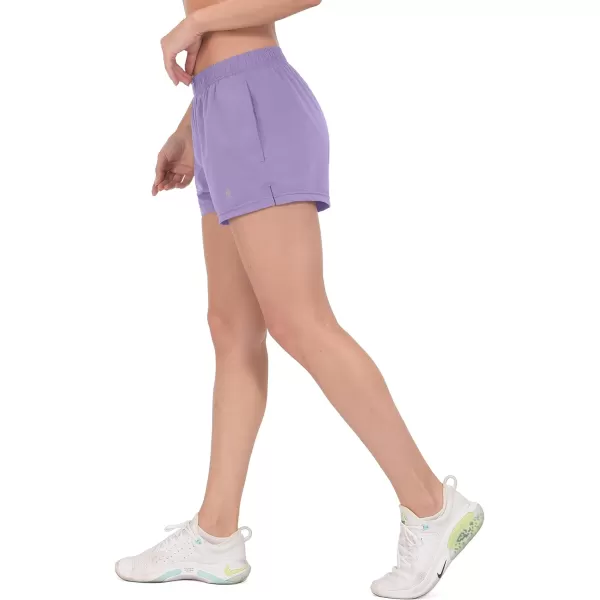 Little Donkey Andy Women's Running Shorts,Quick Dry Athletic Shorts Lightweight Active Workout Gym Shorts