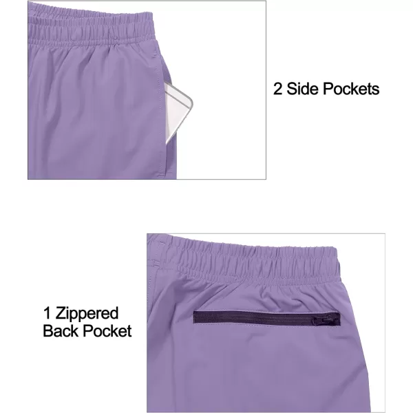 Little Donkey Andy Women's Running Shorts,Quick Dry Athletic Shorts Lightweight Active Workout Gym Shorts