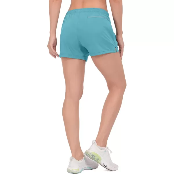 Little Donkey Andy Women's Running Shorts,Quick Dry Athletic Shorts Lightweight Active Workout Gym Shorts