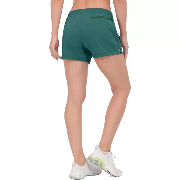 Little Donkey Andy Women's Running Shorts,Quick Dry Athletic Shorts Lightweight Active Workout Gym Shorts