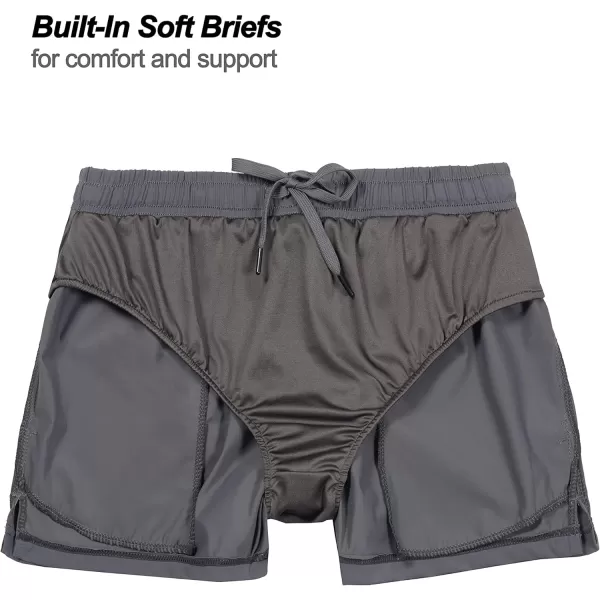 Little Donkey Andy Women's Running Shorts,Quick Dry Athletic Shorts Lightweight Active Workout Gym Shorts