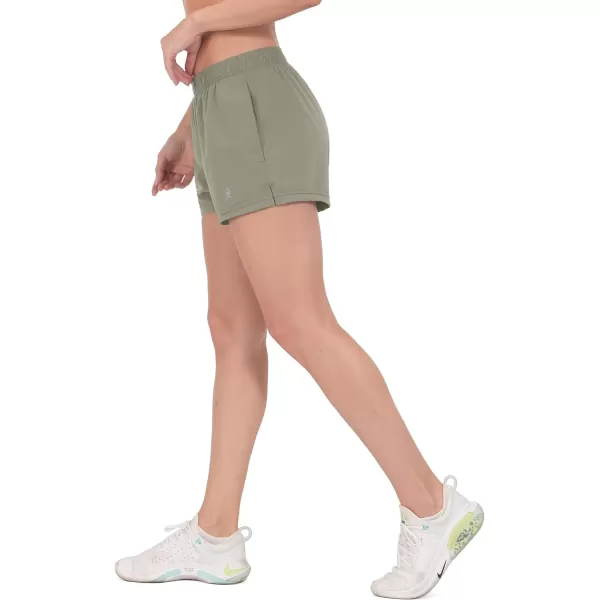 Little Donkey Andy Women's Running Shorts,Quick Dry Athletic Shorts Lightweight Active Workout Gym Shorts