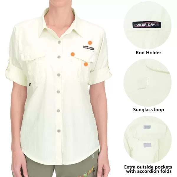 Little Donkey Andy Women's UPF 50+ UV Protection Shirt, Long Sleeve Fishing Shirt, Breathable and Fast Dry