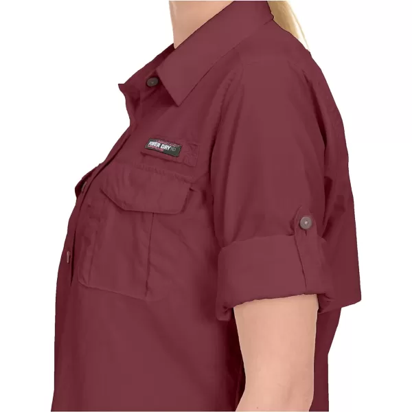 Little Donkey Andy Women's UPF 50+ UV Protection Shirt, Long Sleeve Fishing Shirt, Breathable and Fast Dry