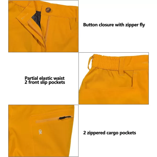 Little Donkey Andy Women's Waterproof Rain Pants Lightweight Breathable Rainproof Pants for Outdoor Hiking Golf